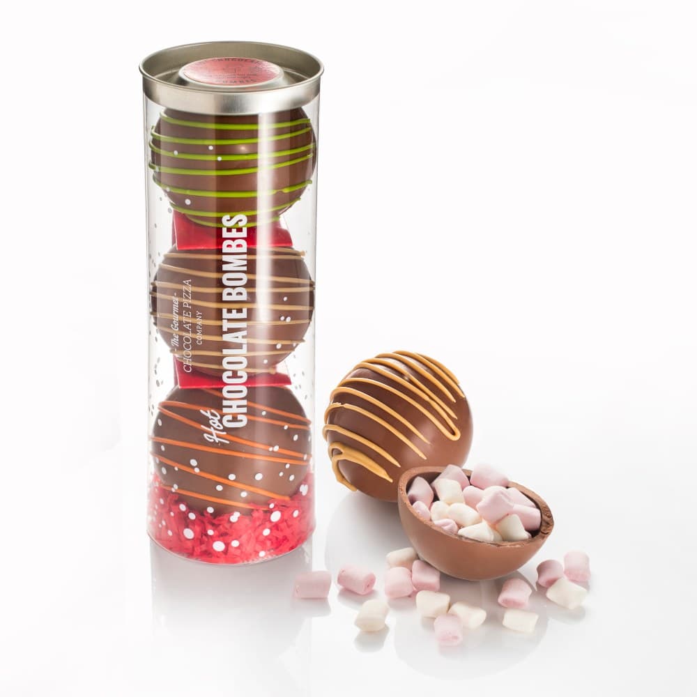Our new mixed tube of bombes includes a trio of flavours, such as Salted Caramel, mint and orange